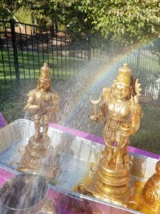 OCT 27th - Full day event-Abhishekam-Rainbow appeared from Lord Hanuma feet